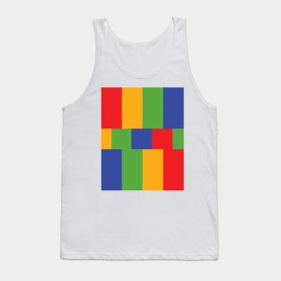 Bright Rainbow Colors Tank Top